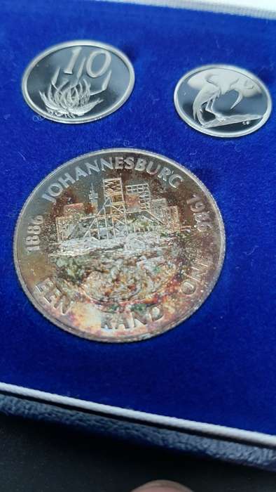 1986 RSA Short Proof Set 2 x Silver R1
